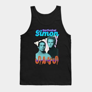 Simon & Garfunkel  folk rock duo art 90s Tank Top